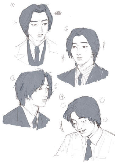 Doodle5 | 4 faces of Ichijo
